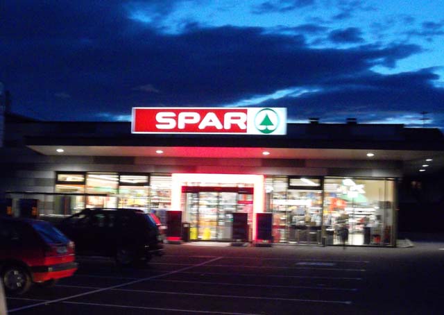 Lichtmessung bei Spar